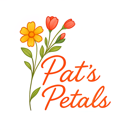 Pat's Petals  Logo